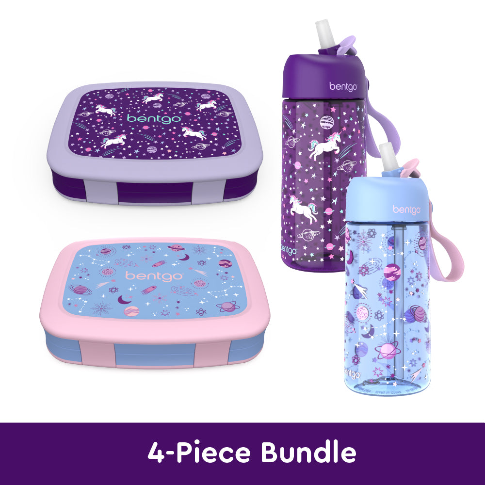 bentgo-kids-prints-lunch-boxes-and-water-bottles-f1 bentgo-lunch-box-bottle-bundle-unicorn-galaxy-1.jpg